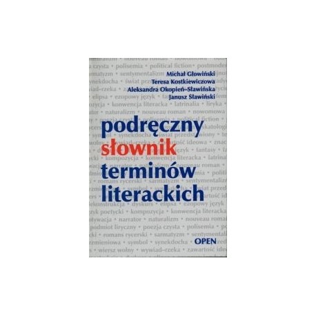 Podręczny słownik terminów literackich 