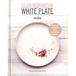 White plate. Słodkie