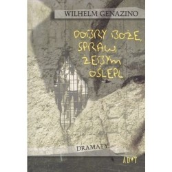 Dobry Boże spraw żebym oślepł Wilhelm Genazino motyleksiazkowe.pl