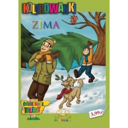 Kolorowanki. Zima