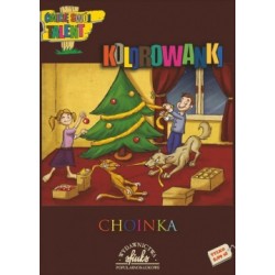 Kolorowanki. Choinka