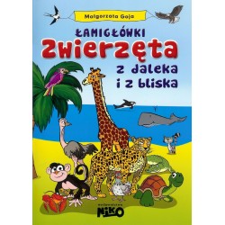 Łamigłówki Zwierzęta z daleka i z bliska