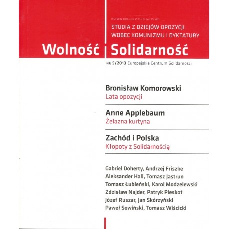 Wolność i Solidarność. 5/2013