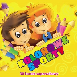 Kolorowe sporty 30 kartek superzabawy