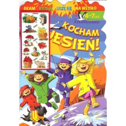 Kocham jesień (naklejki)