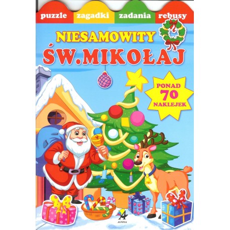 Niesamowity św. Mikołaj (naklejki)