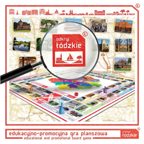 Odkryj łódzkie. Edukacyjno - promocyjna gra planszowa