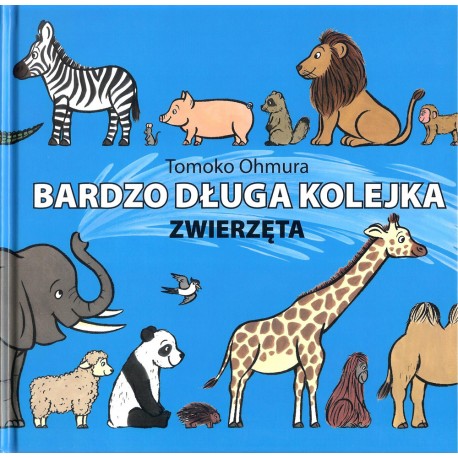 Bardzo długa kolejka zwierzęta