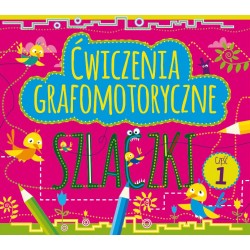 Ćwiczenia grafomotoryczne. Szlaczki część 1