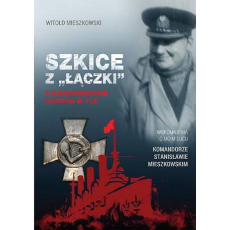 Szkice z "łączki" z krążownikiem Aurora w tle