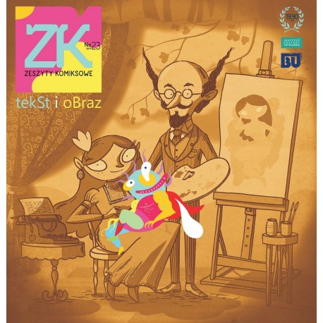 Zesztyt komiksowe nr 23 tekst i obraz
