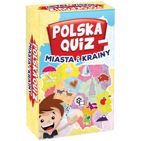 Polska Quiz. Miasta i krainy.