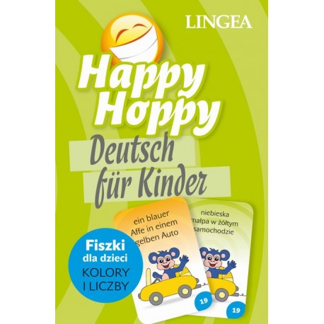 Happy Hoppy fiszki dla dzieci. Niemiecki, część 2: Kolory i liczby