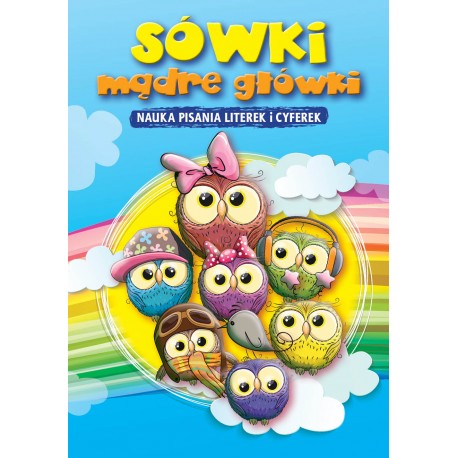 Sówki mądre główki Praca zbiorowa motyleksiazkowe.pl