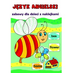 Język angielski. Zabawy dla dzieci z naklejkami