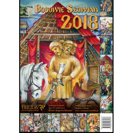 2018 Kalendarz Bogowie Słowian