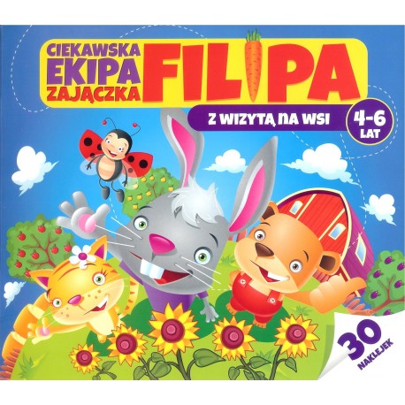 Ciekawska ekipa zajączka Filipa 4-6lat