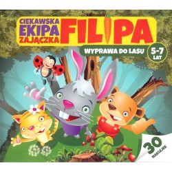 Ciekawska ekipa zajączka Filipa 5-7 lat