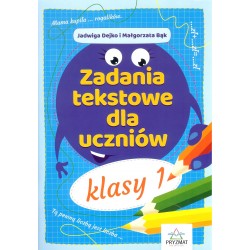 Zadania tekstowe dla uczniów klasy 1