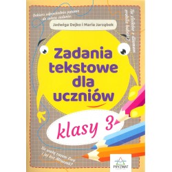 Zadania tekstowe dla uczniów klasy 3