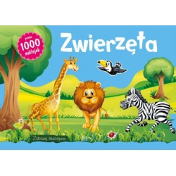 Zwierzęta. Zabawy kreatywne ponad 1000 naklejek