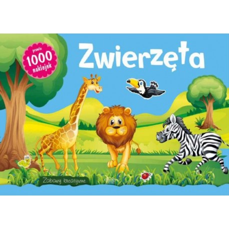 Zwierzęta. Zabawy kreatywne ponad 1000 naklejek