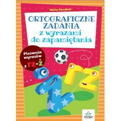 Ortograficzne zadania z wyrazami do zapamiętania Ó-U