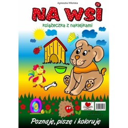 Na wsi Książeczka z naklejkami