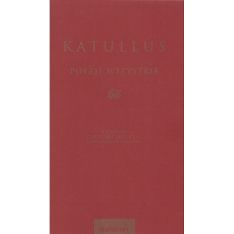 Katullus poezje wszystkie