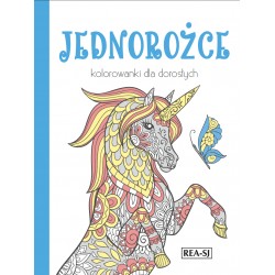 Jednorożce antystresowe kolorowanki dla dorosłych
