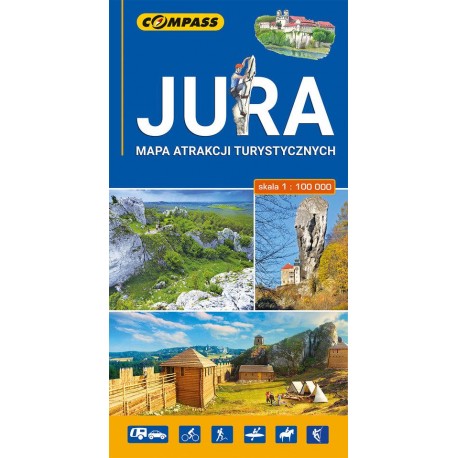 JURA MAPA ATRAKCJI TURYSTYCZNYCH (COMPASS)
