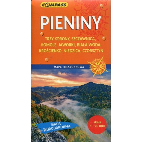 Pieniny mapa 1:25 000