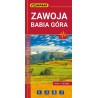 Zawoja Babia Góra mapa turystyczna laminowana 1:30 000