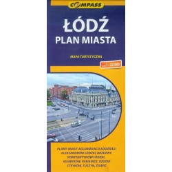 Łódź plan miasta 1:22 500