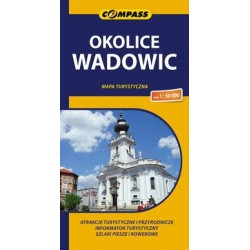 Okolice Wadowic Mapa turystyczna