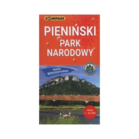 Pieniński Park Narodowy Mapa wodoodporna