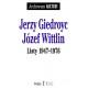 Jerzy Giedroyc Józef Wittlin Listy 1947-1976