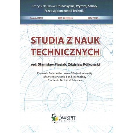 Studia z nauk technicznych Zeszyt 4