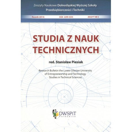 Studia z nauk technicznych Zeszyt 3