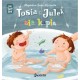 Tosia i Julek się kąpią