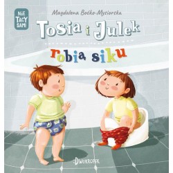 Tosia i Julek robią siku