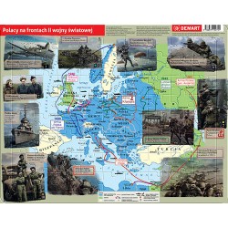 Polacy na frontach II wojny światowej puzzle ramkowe