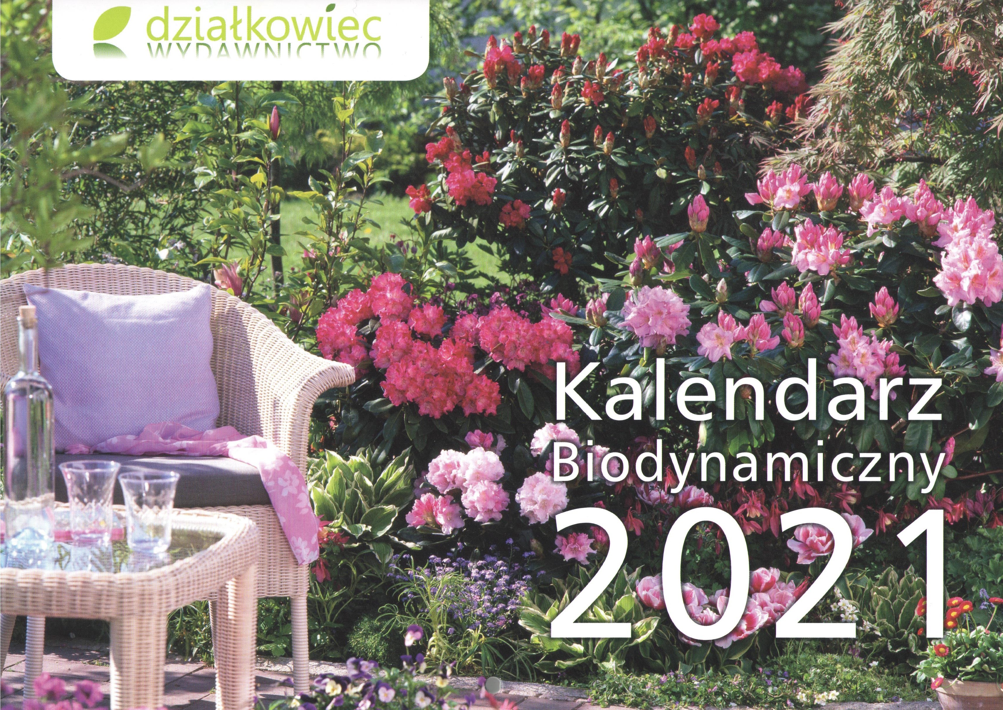Kalendarz Biodynamiczny 2021 Scienny kalendarz biodynamiczny