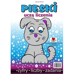 Pieski uczą liczenia. Cyfry, liczby, zadania