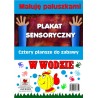 Plakaty sensoryczne. Maluję paluszkami. W wodzie