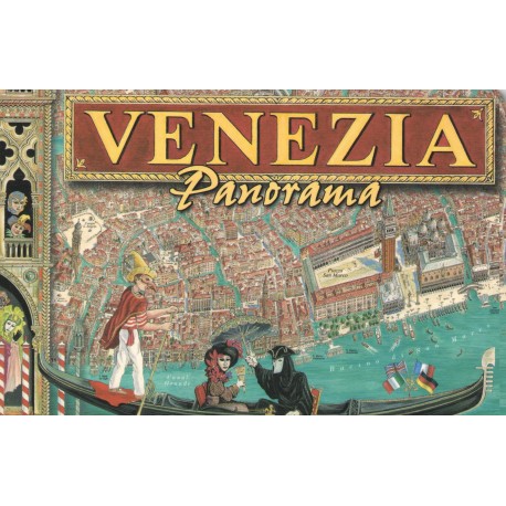 Wenecja. Panorama. Mapa kieszonkowa