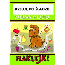 Rysuję po śladzie. Zabawy dla 2 latka