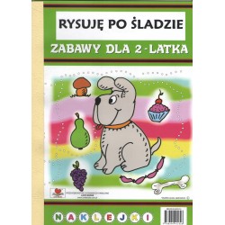 Rysuję po śladzie. Zabawy dla 2 latka