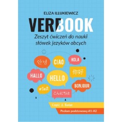 Verbook. Zeszyt ćwiczeń do nauki słówek języków obcych. Część 2. Świat