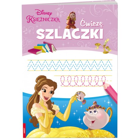 Disney księżniczka Ćwiczę szlaczki